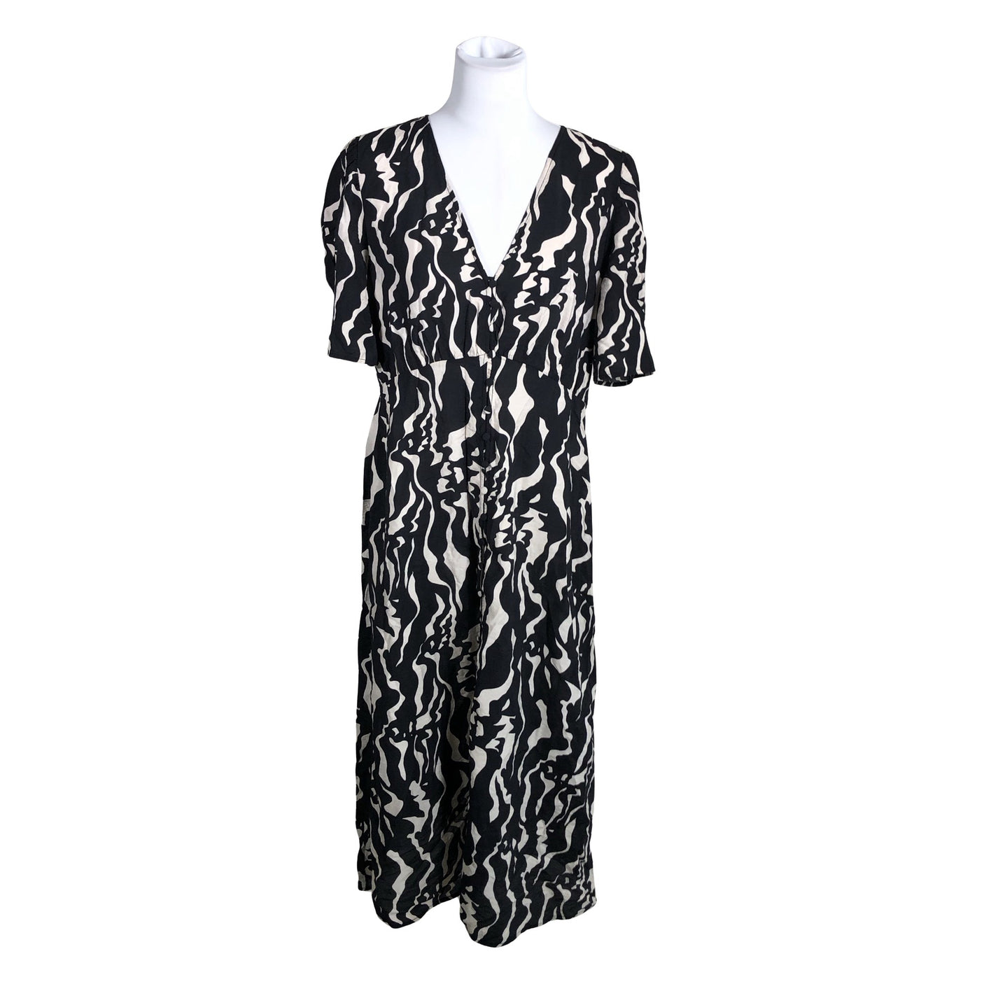 Unisex Lindex - Maxi dress, size 40 - Black (1)