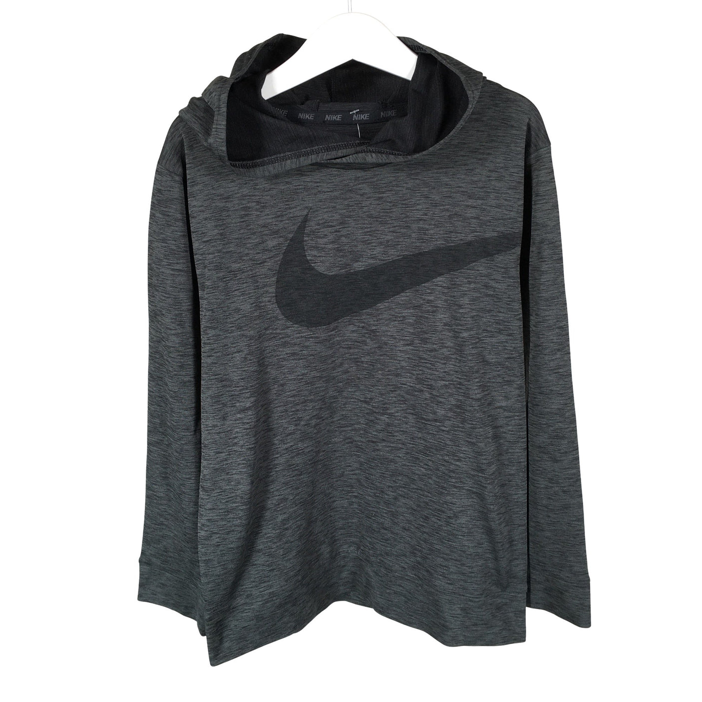 Unisex Nike - Sports shirt, long sleeve, size 128 - 134 - Gray (1)