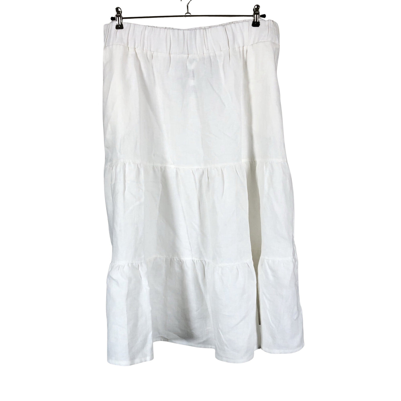 Unisex Ommellinen - Fabric skirt, size 48 - White (1)