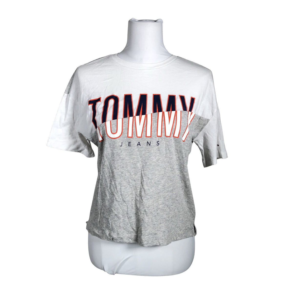 Unisex Tommy Jeans (Tommy Hilfiger) - T-shirt, size 34 - Gray (1)