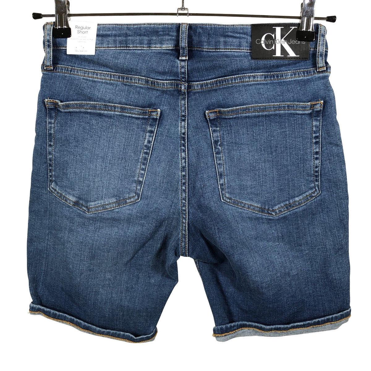 Unisex Calvin Klein Jeans - Denim shorts, size 158 - 164 - Blue (2)