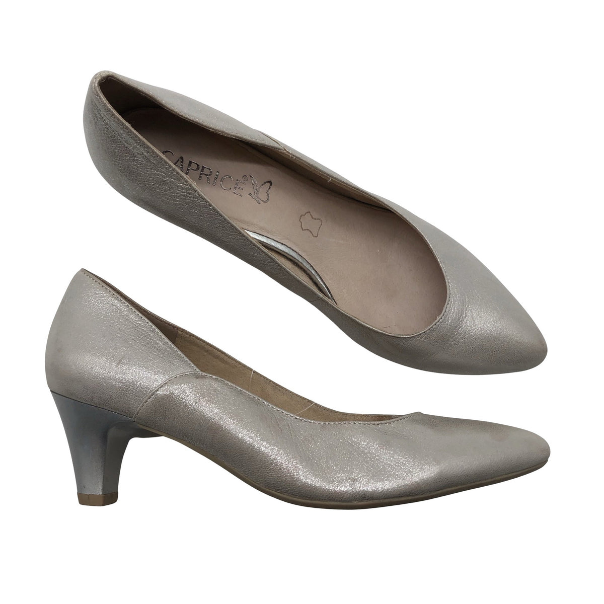 Unisex Caprice - High heels, size 38 - Gray (1)