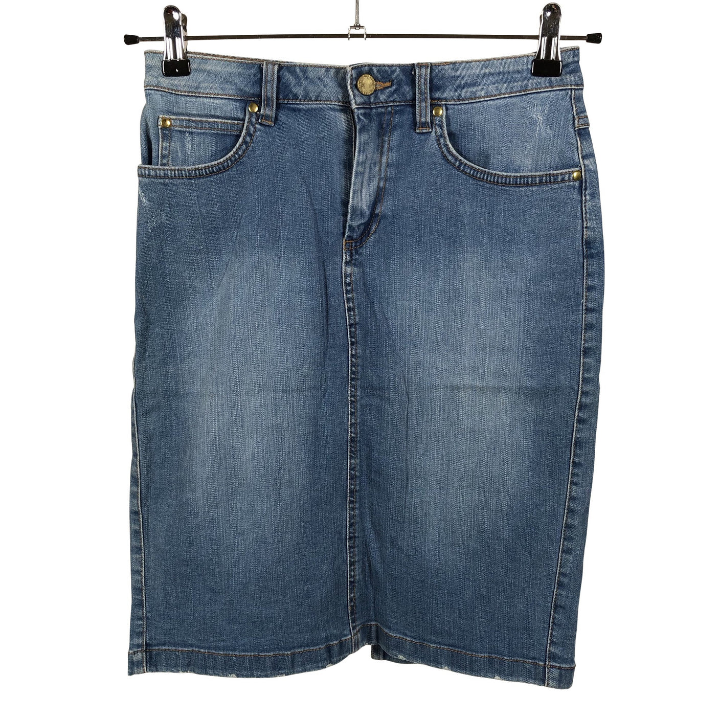 Unisex Holly & Whyte by Lindex - Denim skirt, size 36 - Blue (1)