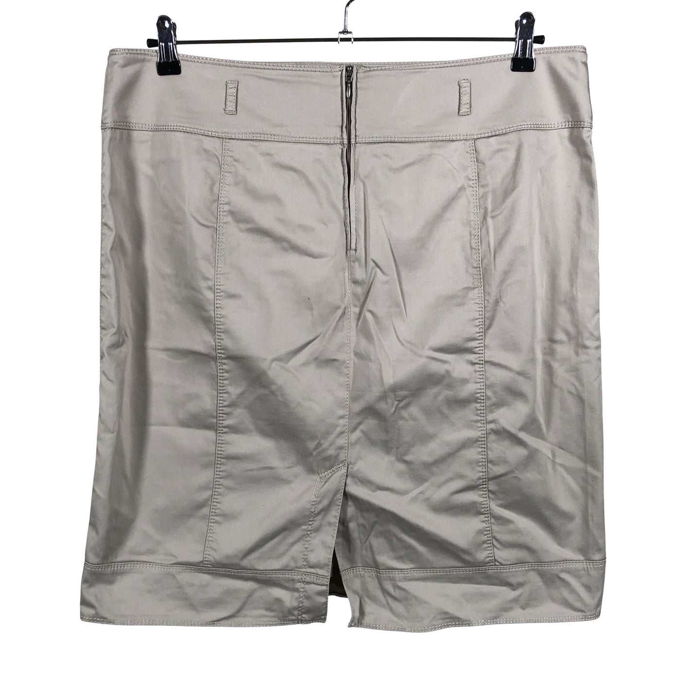Unisex Gerry Weber - Fabric skirt, size 42 - Brown (2)