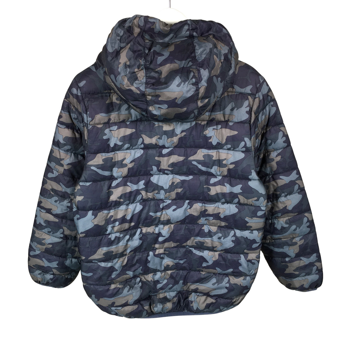 Unisex Benetton - Winter jacket, size 146 - 152 - Blue (2)