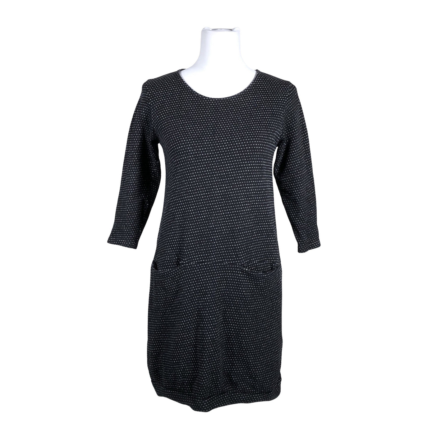 Unisex NOSH - Tricot dress, size 34 - Black (1)