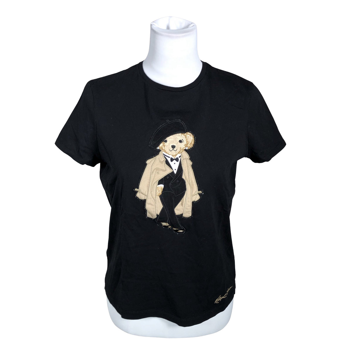 Unisex Ralph Lauren - T-shirt, size 38 - Black (1)