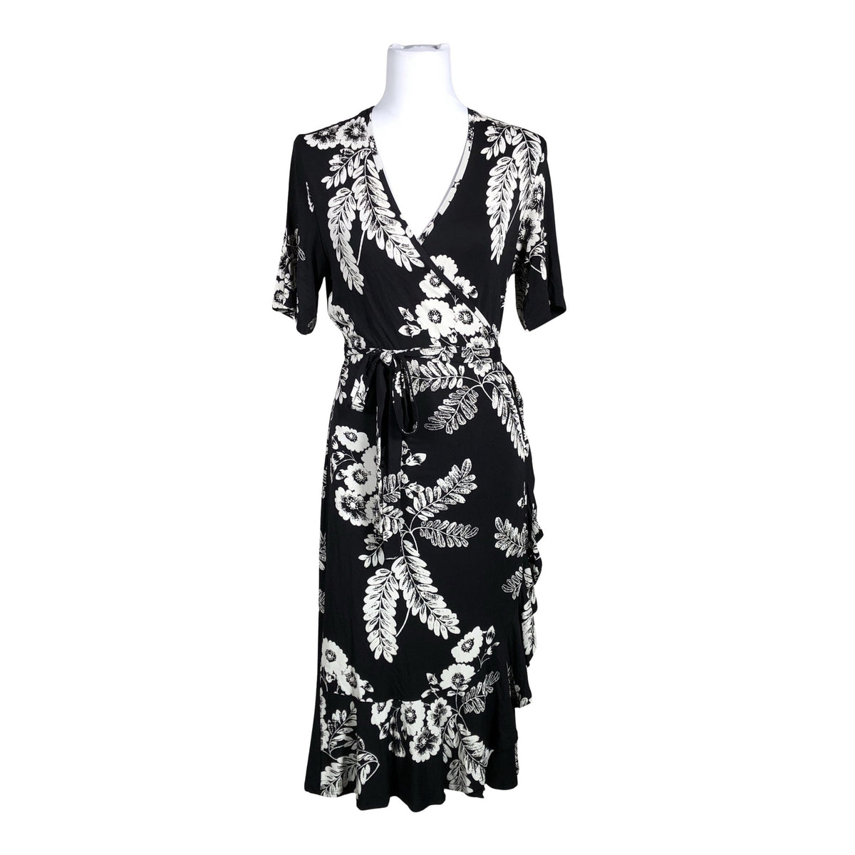 Unisex Part two - Tricot dress, size 40 - Black (1)