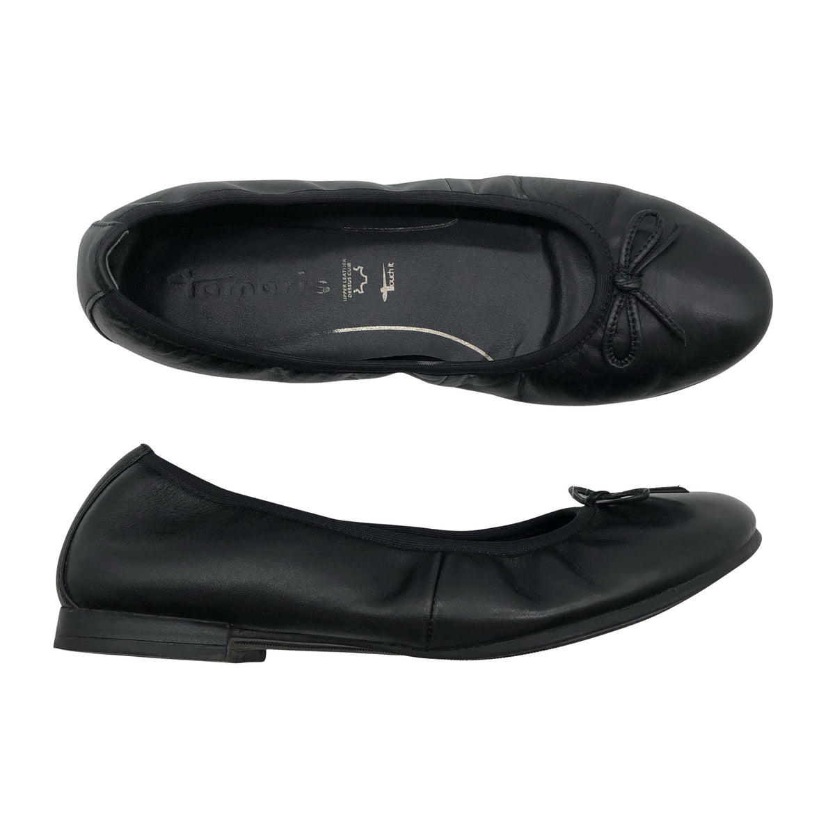 Unisex Tamaris - Ballerinas, size 38 - Black (1)