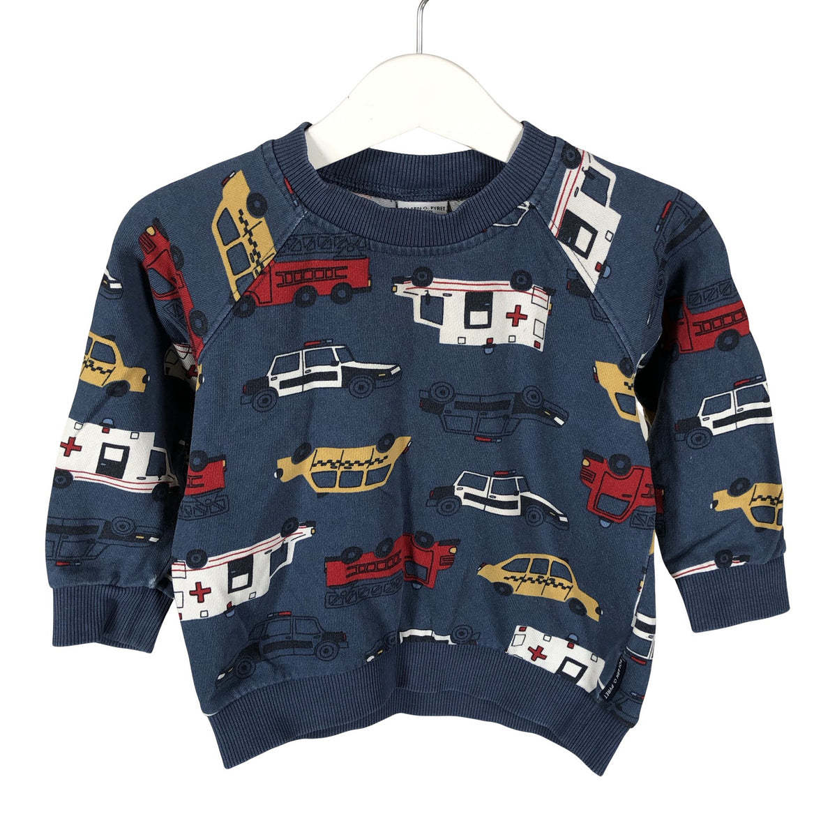 Unisex Polarn O. Pyret - Sweatshirt, size 80 - 86 - Blue (1)