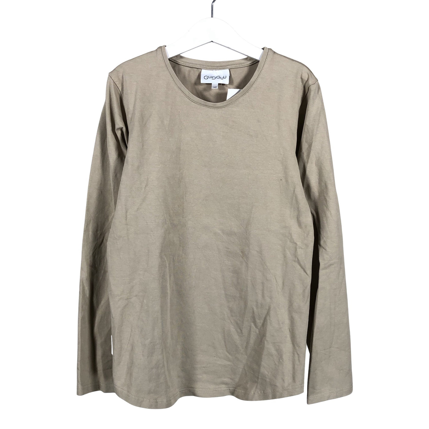 Unisex Gugguu - Tricot shirt, size 140 - 146 - Beige (1)