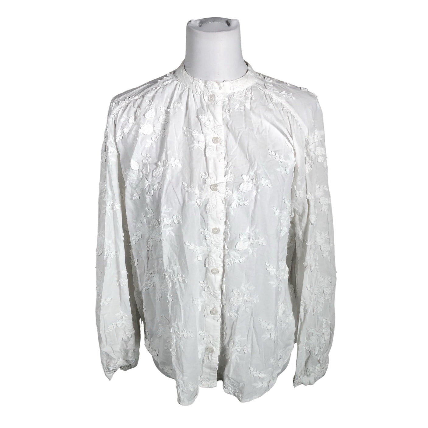Unisex &Other Stories - Blouse, size 38 - White (1)