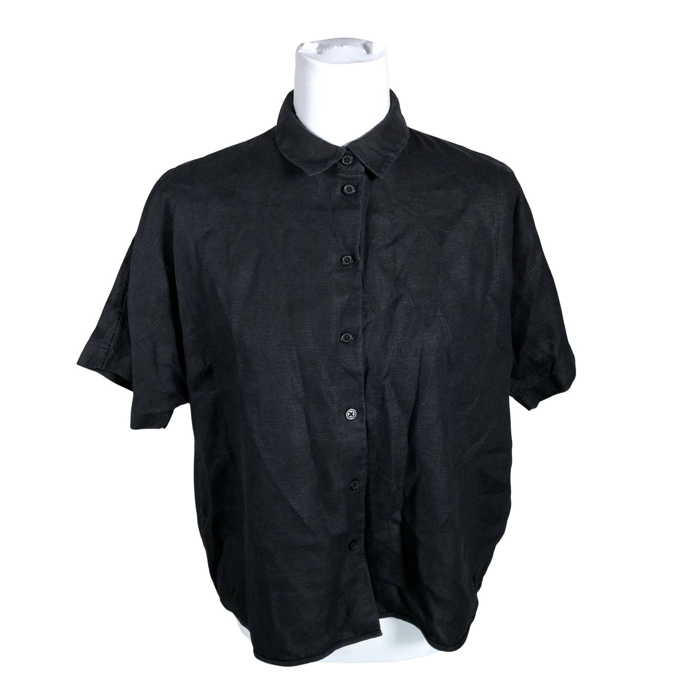 Unisex COS - Short-sleeved blouse, size 38 - Black (1)