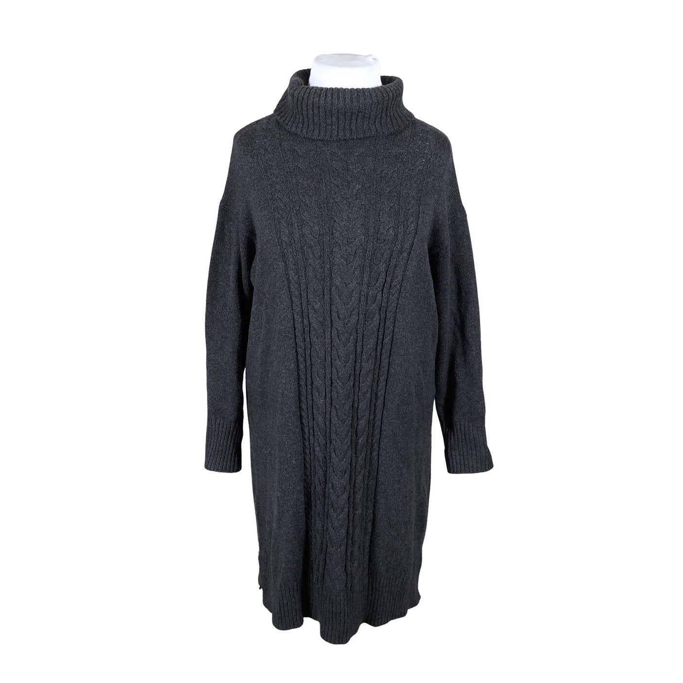 Unisex Tom Tailor - Knit dress, size 44 - Gray (1)