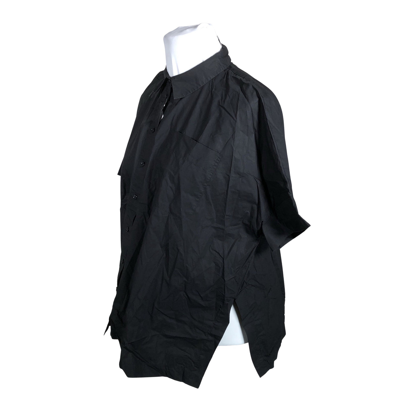 Unisex Just Female - Short-sleeved blouse, size 42 - Black (2)