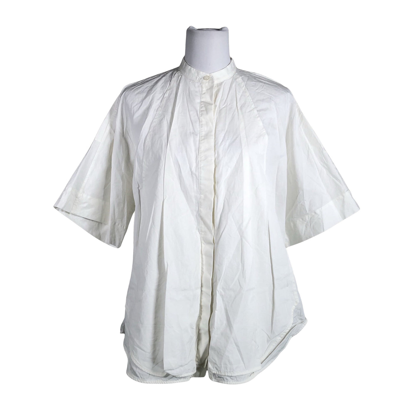 Unisex COS - Short-sleeved blouse, size 38 - White (1)
