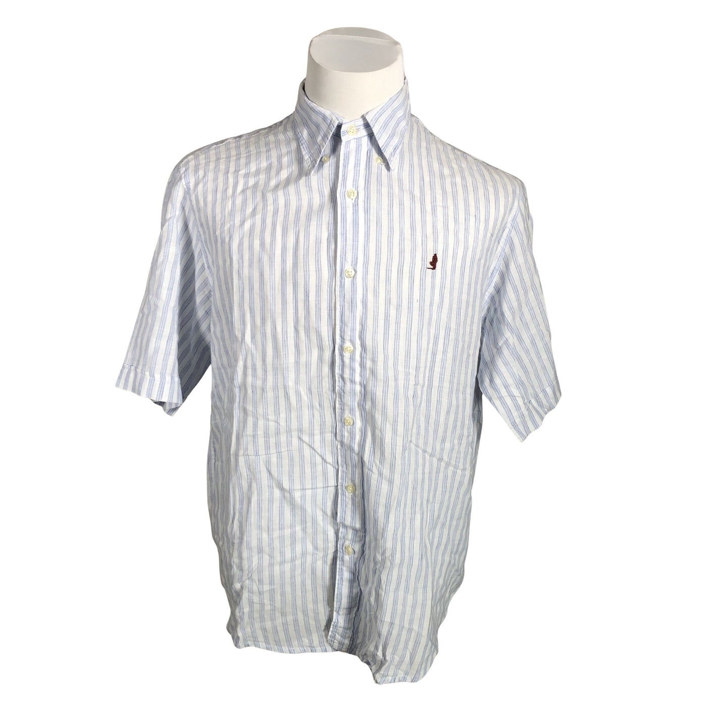 Unisex Marlboro Classics - Collared shirt, size L - Light blue (1)