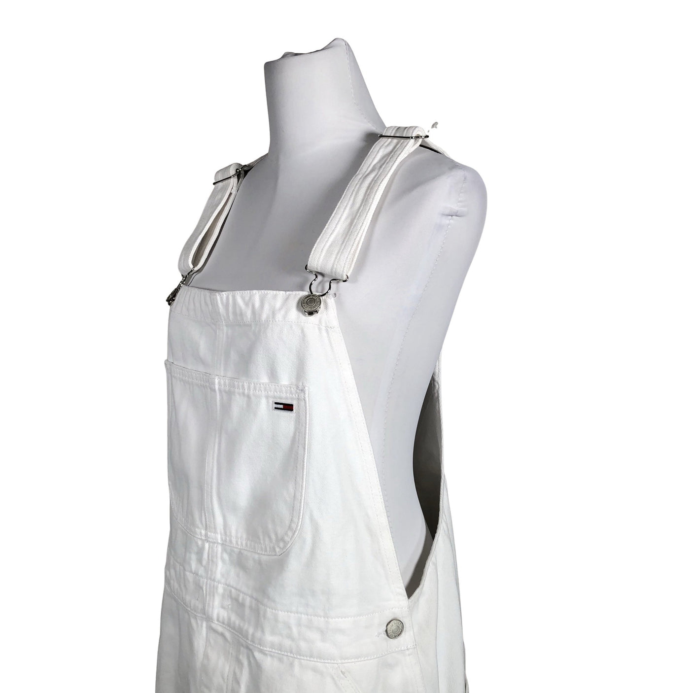 Unisex Tommy Jeans (Tommy Hilfiger) - Denim dress, size 40 - White (2)