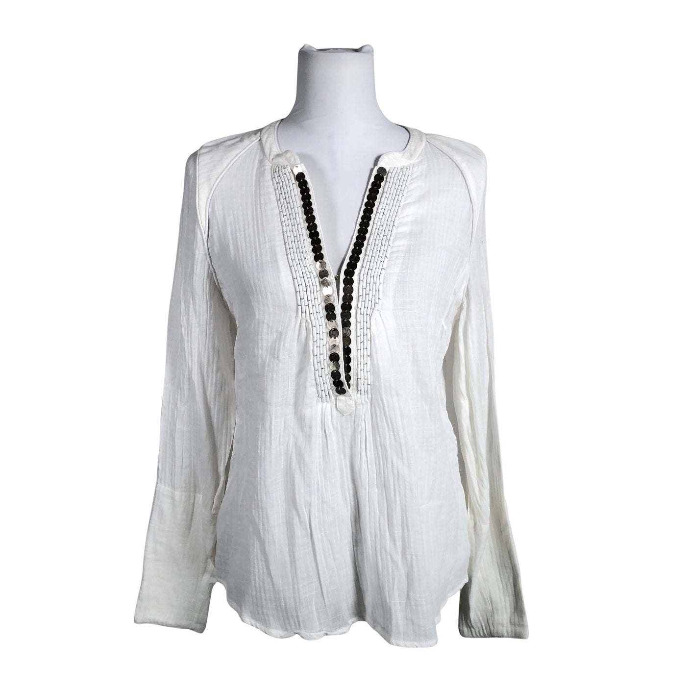 Unisex Gustav - Blouse, size 40 - White (1)