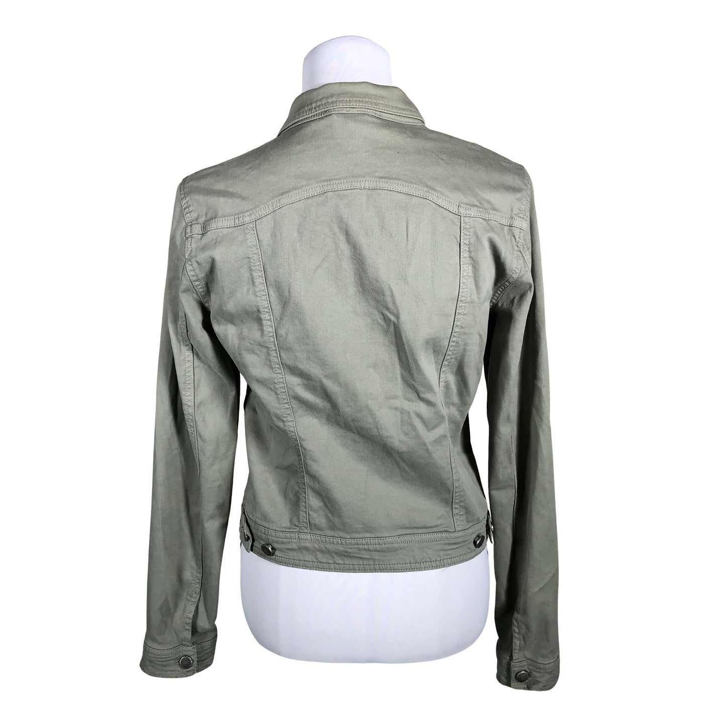 Unisex Soyaconcept - Denim jacket, size 38 - Green (2)