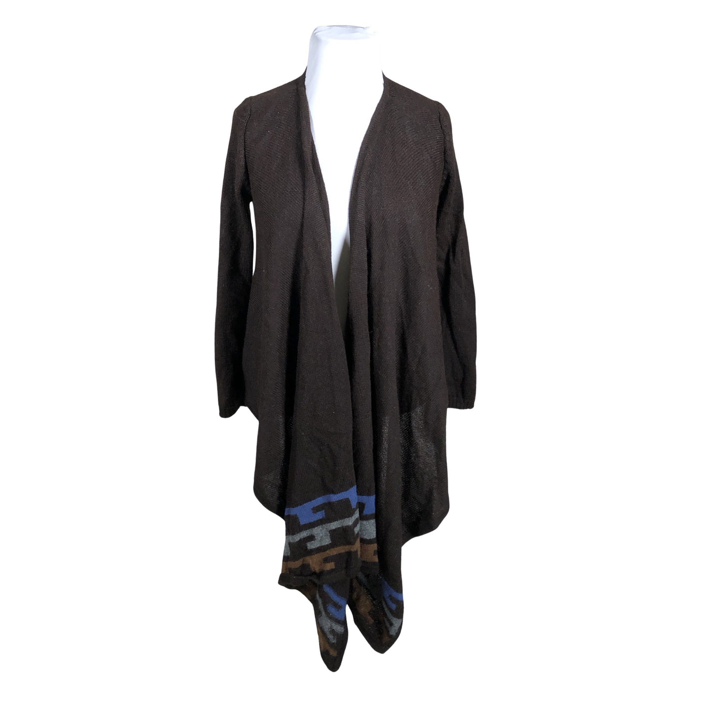 Unisex La Alpaca - Cardigan, size 44 - Brown (1)