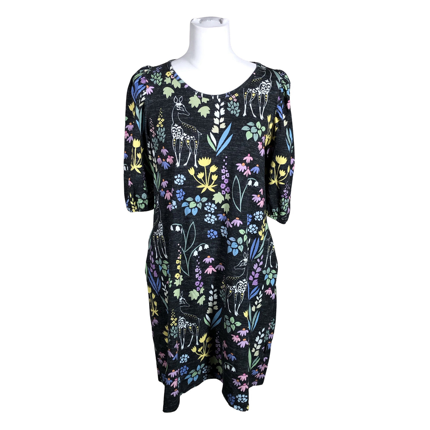Unisex Versonpuoti - Tricot dress, size 40 - Black (1)