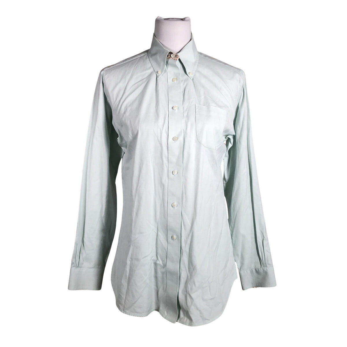 Unisex Brooks Brothers - Collared shirt, size 40 - Green (1)