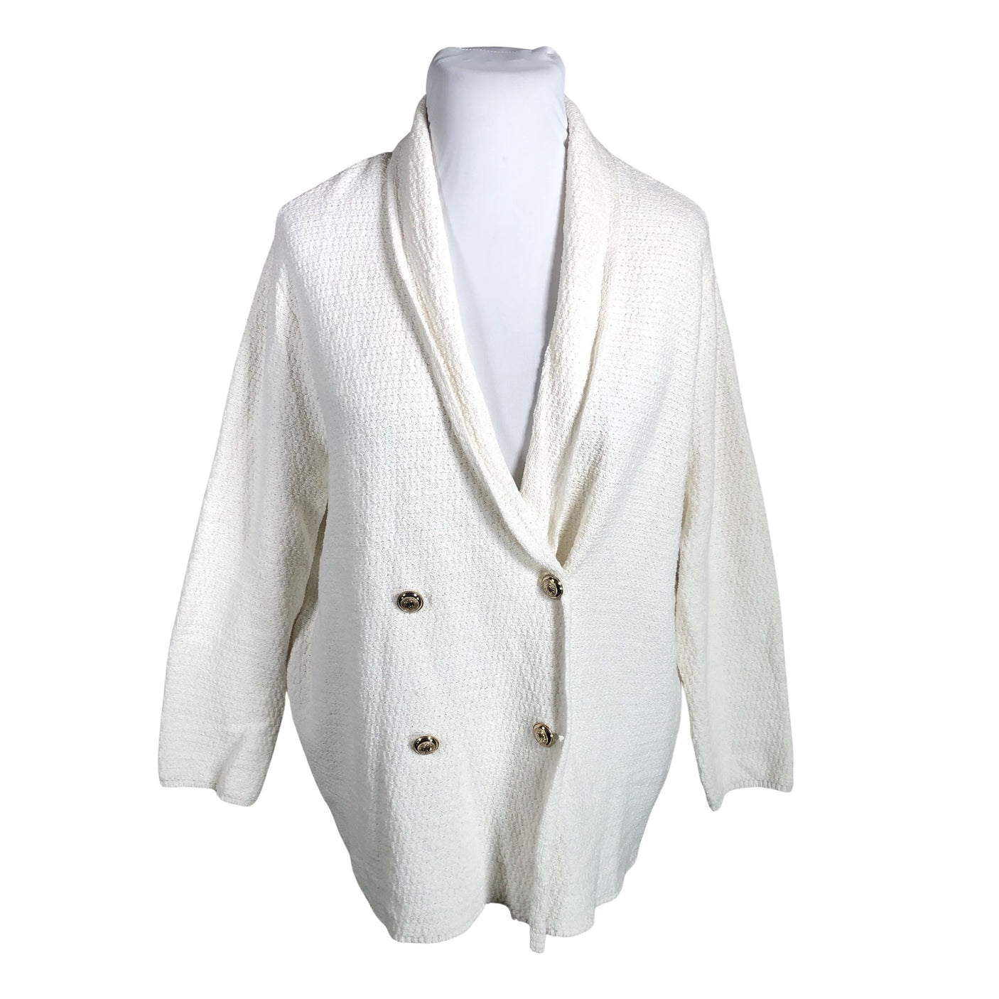Unisex Gerry Weber - Cardigan, size 48 - White (1)