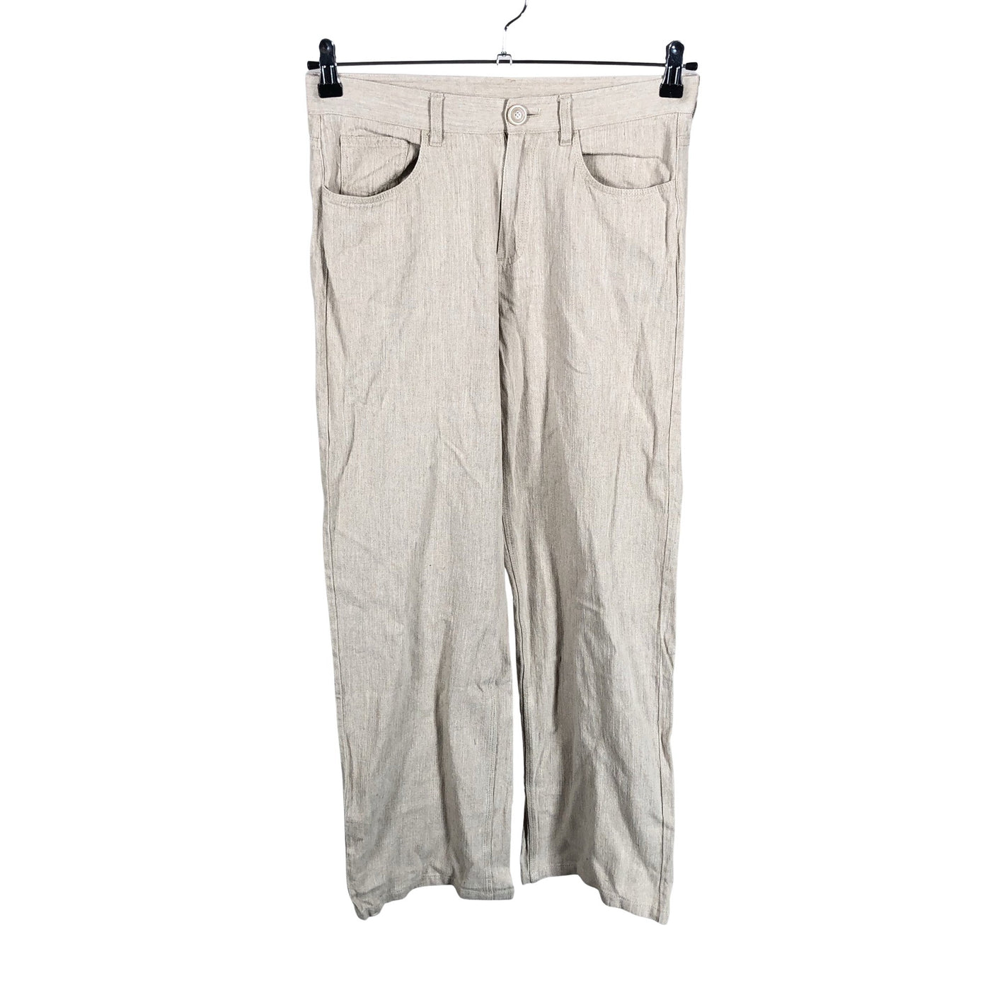 Unisex Massimo Dutti - Slacks, size 38 - Beige (1)