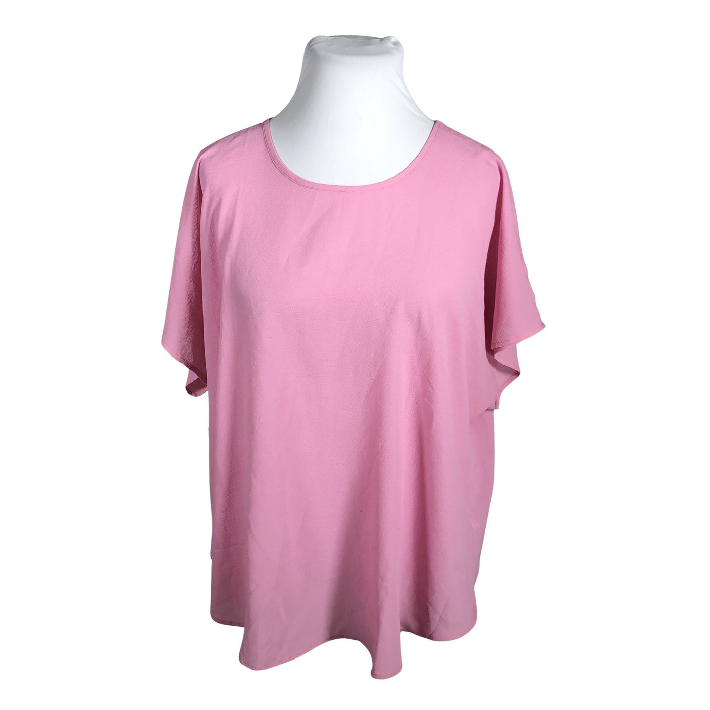 Unisex Zizzi - Short-sleeved blouse, size 50 - Light pink (1)