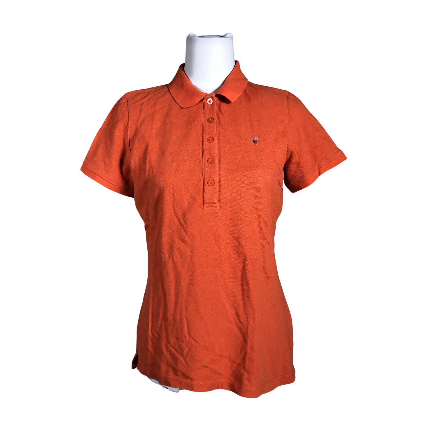 Unisex Gant - Polo shirt, size 40 - Orange (1)