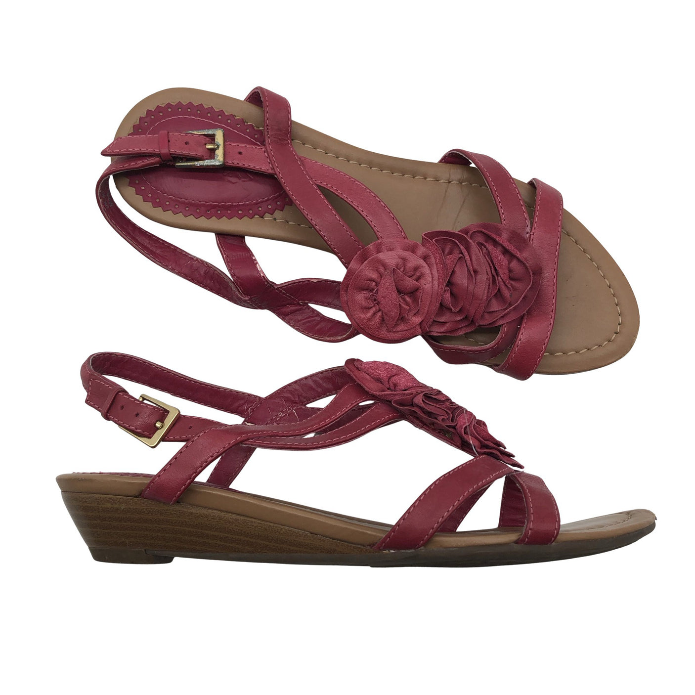 Unisex Clarks - Sandals, size 38 - Wine red (1)