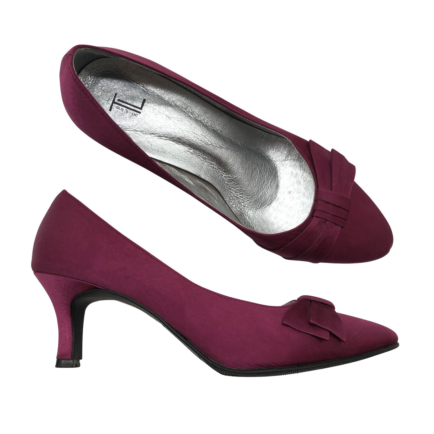 Unisex Trendy Line - Evening high heels, size 38 - Violet (1)