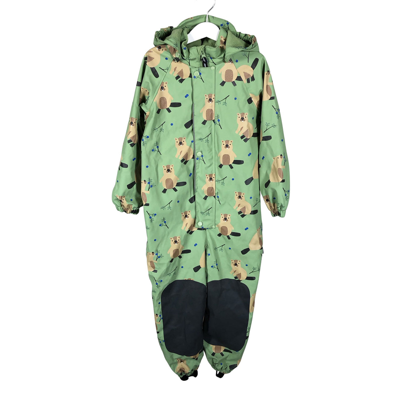 Unisex Jonathan - Rain overall, size 110 - 116 - Green (1)