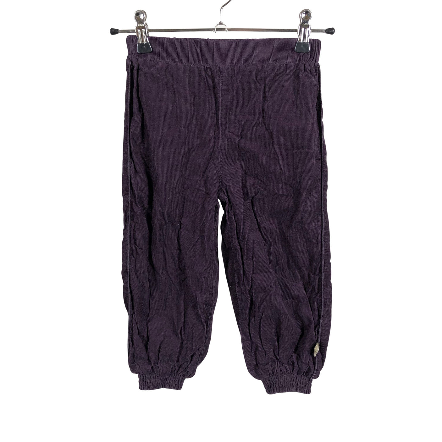 Unisex POMPdeLUX - Velvet pants, size 92 - 98 - Violet (1)