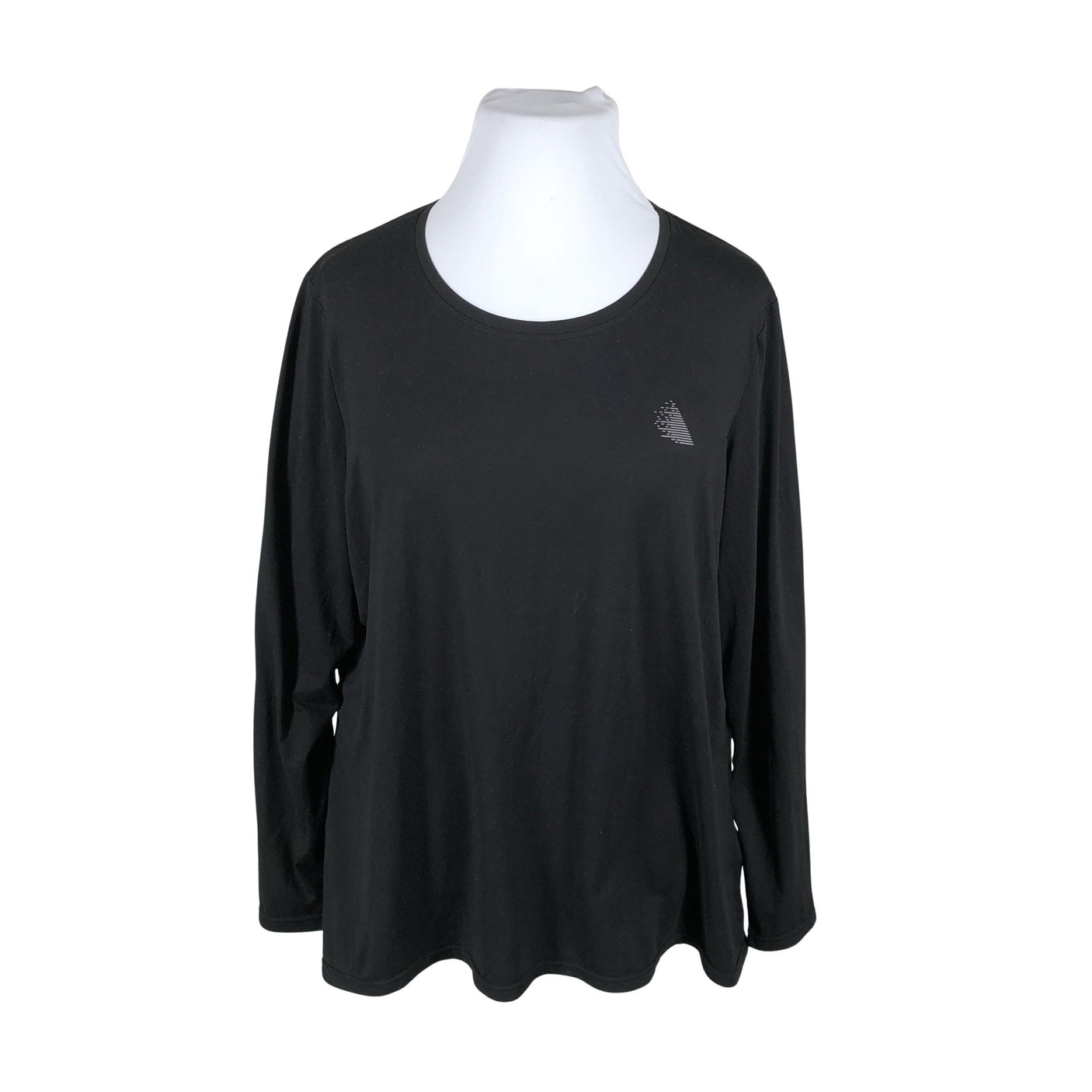 Unisex Zizzi - Sports shirt, long sleeve, size 50 - Black (1)