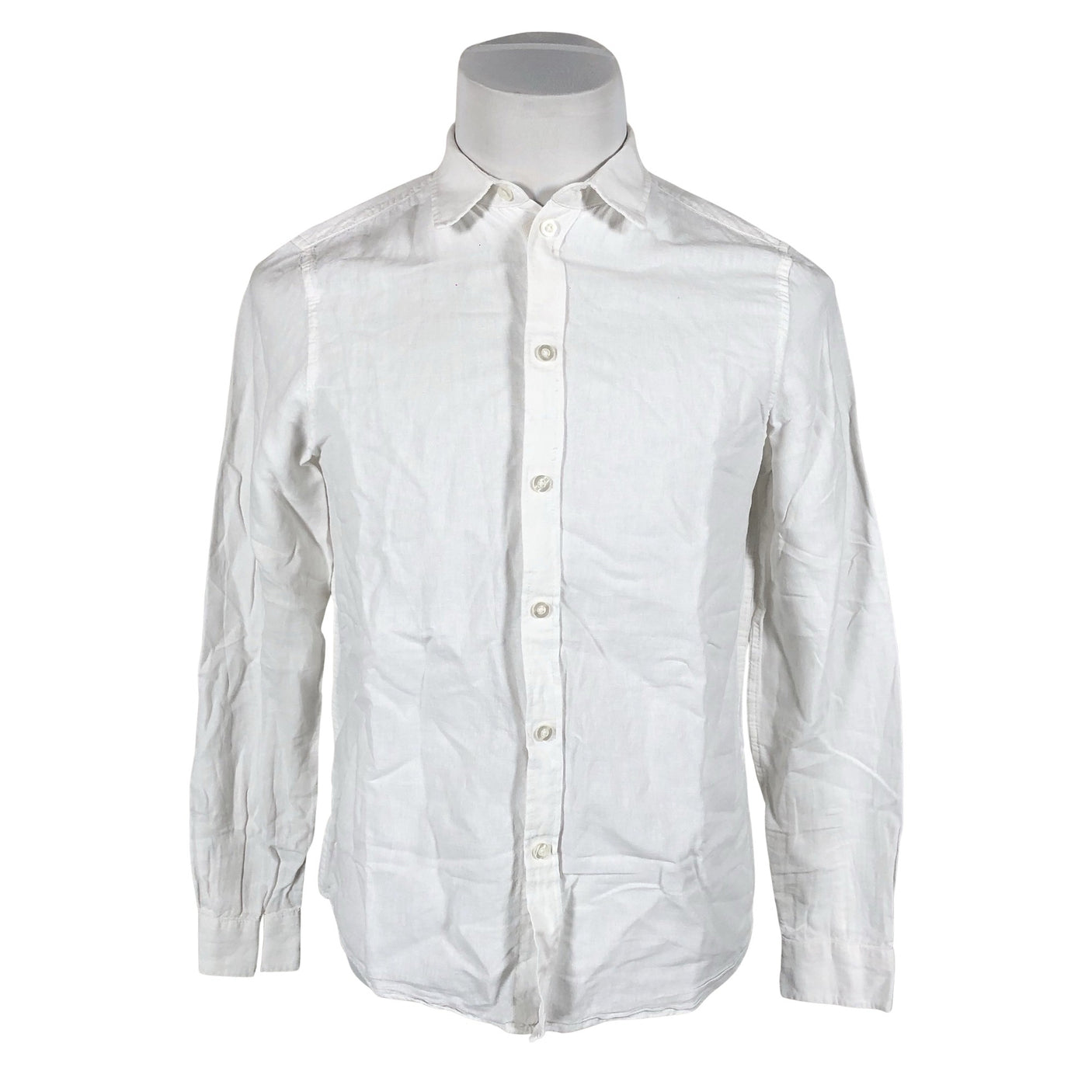 Unisex Pier One - Collared shirt, size 46 - White (1)