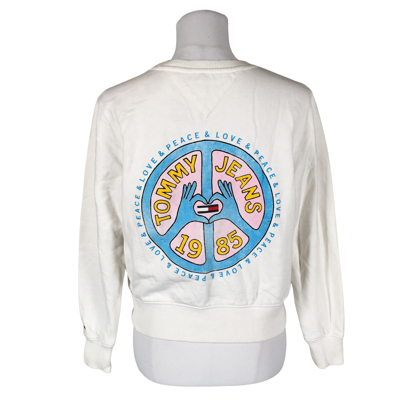Unisex Tommy Jeans (Tommy Hilfiger) - Sweatshirt, size 36 - White (2)
