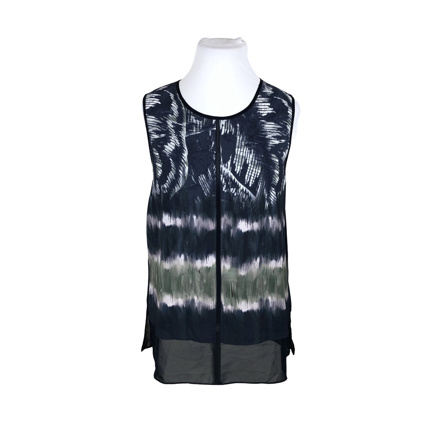 Unisex Yest - Schiffon tunic, size 42 - Blue (1)