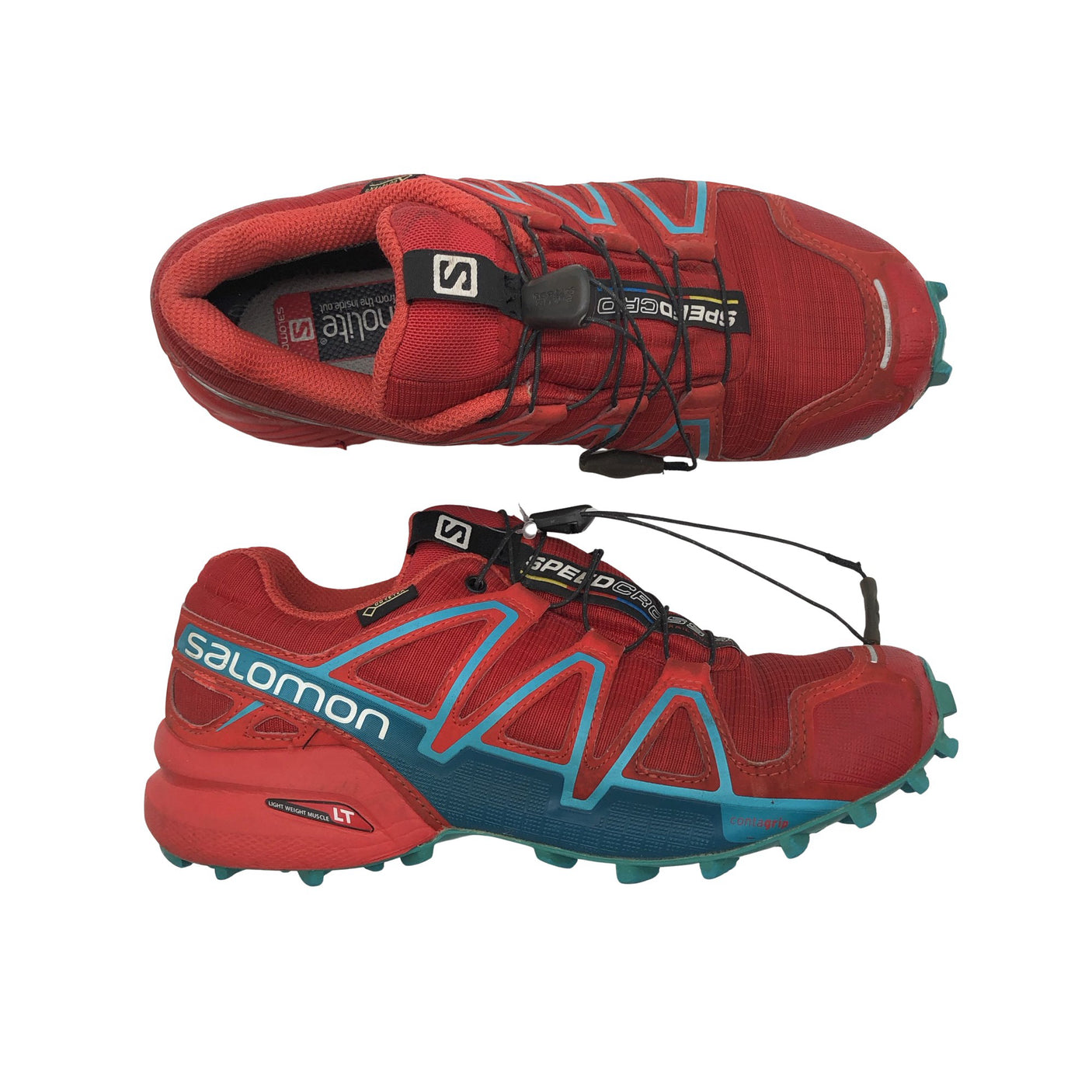 Unisex Salomon - Outdoor sneakers, size 36 - Red (1)