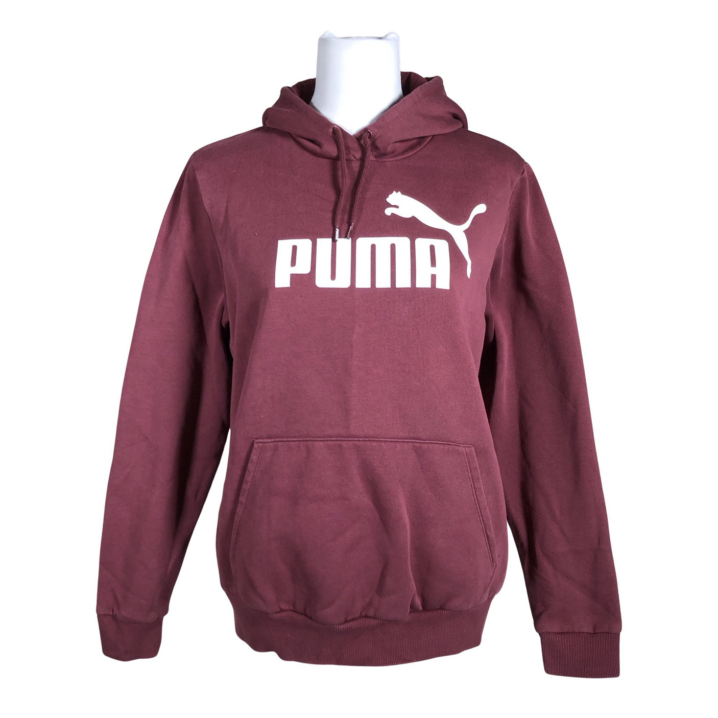 Unisex Puma - Hoodie, size 34 - Wine red (1)