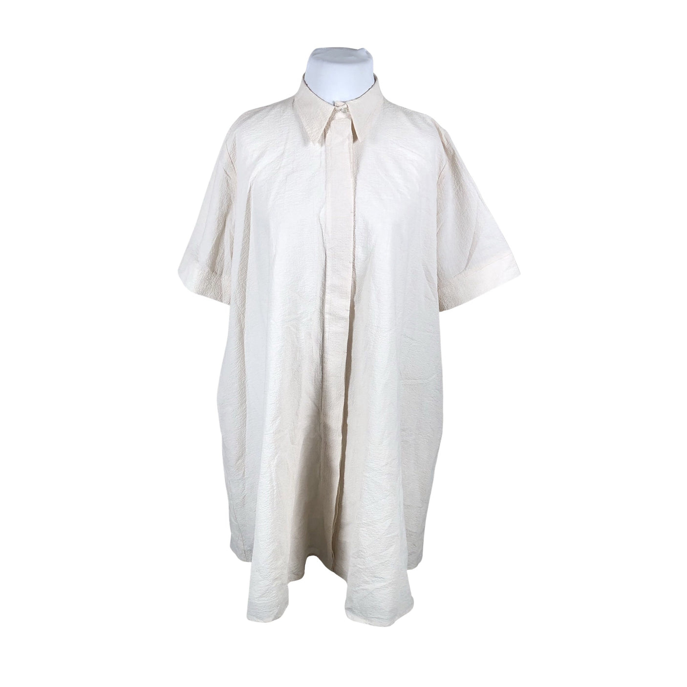 Unisex Gauhar - Schiffon dress, size 44 - Natural white (1)