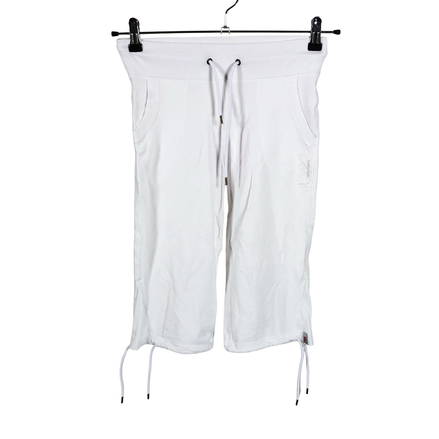 Unisex Esprit - Capri sweatpants, size 36 - White (1)