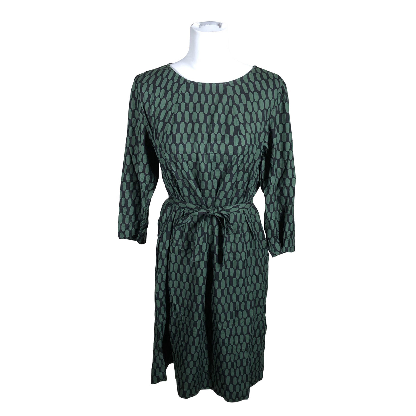 Unisex Marimekko - Schiffon dress, size 40 - Black (1)