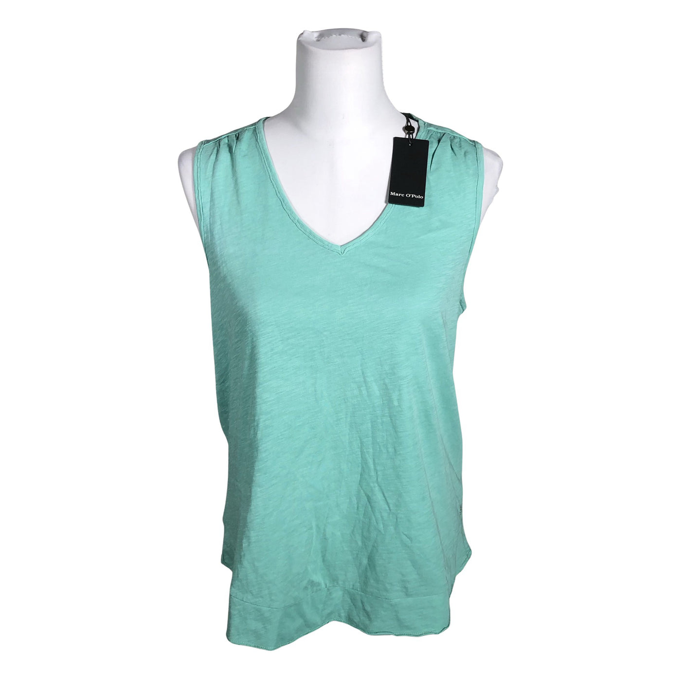 Unisex Marc O'Polo - Tricot tank top, size 38 - Green (1)