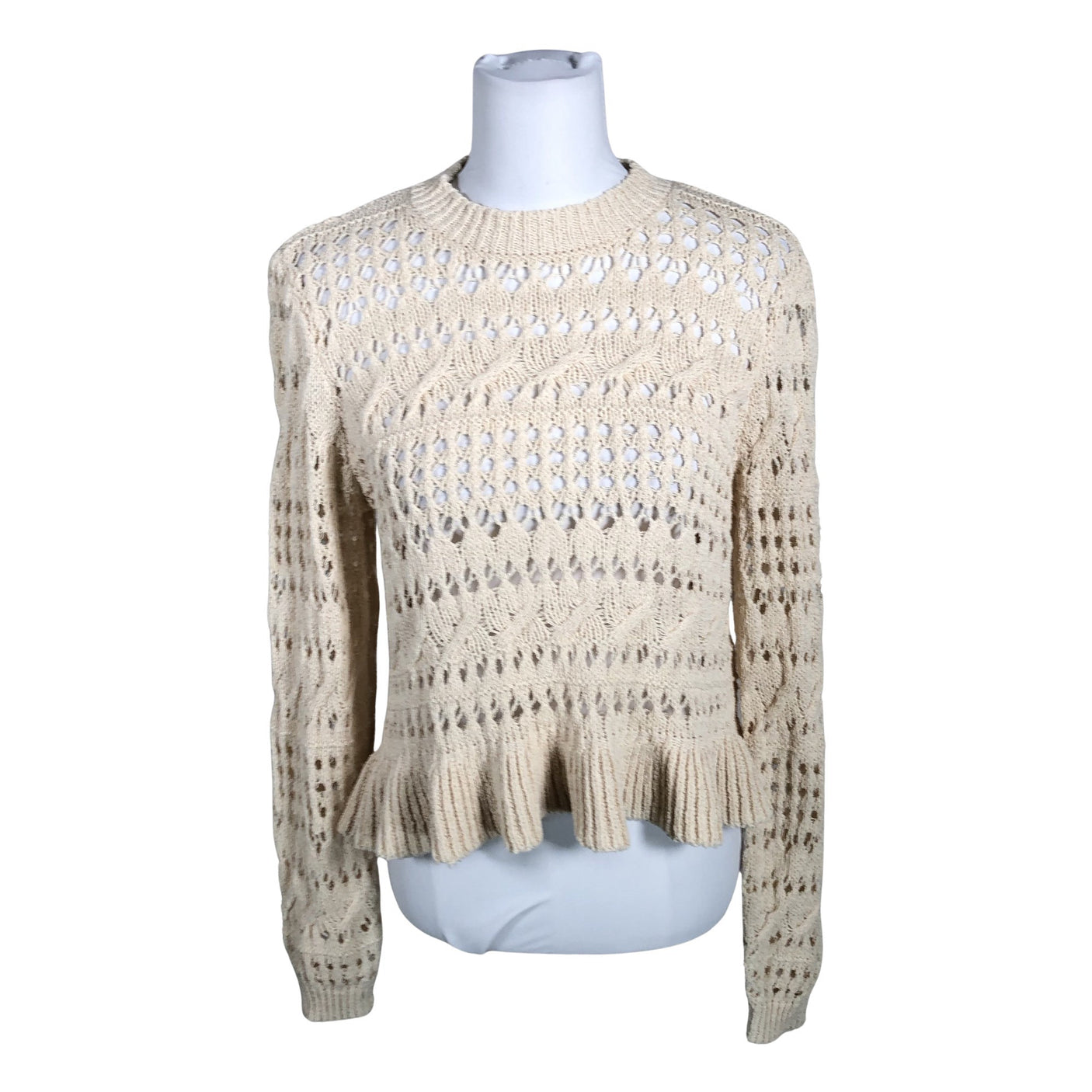 Unisex Y.A.S - Sweater, size 38 - Beige (1)