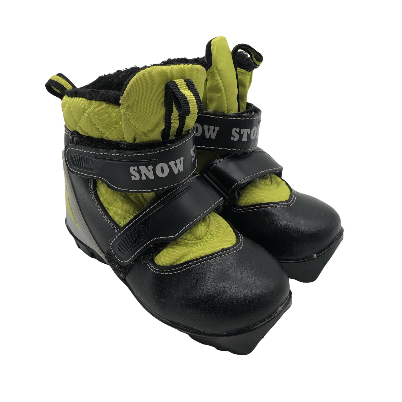 Unisex Snow storm - Ski boots, size 28 - Yellow (2)