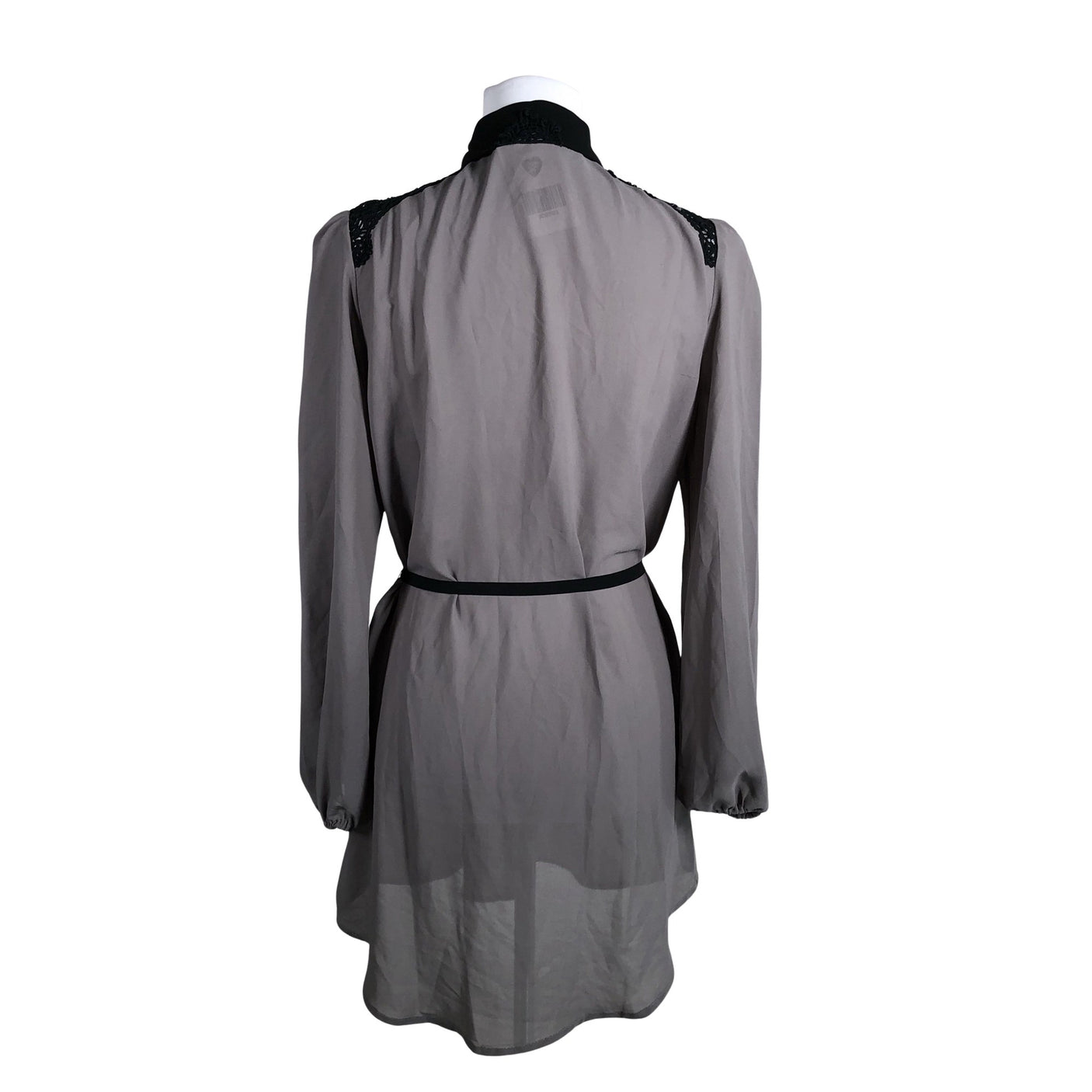 Unisex Mosaic - Schiffon tunic, size 38 - Gray (2)