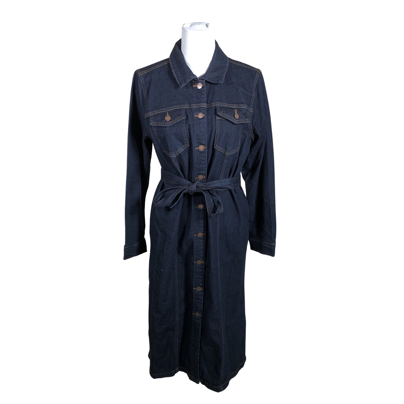 Unisex My Essential Wardrobe - Denim dress, size 40 - Blue (1)