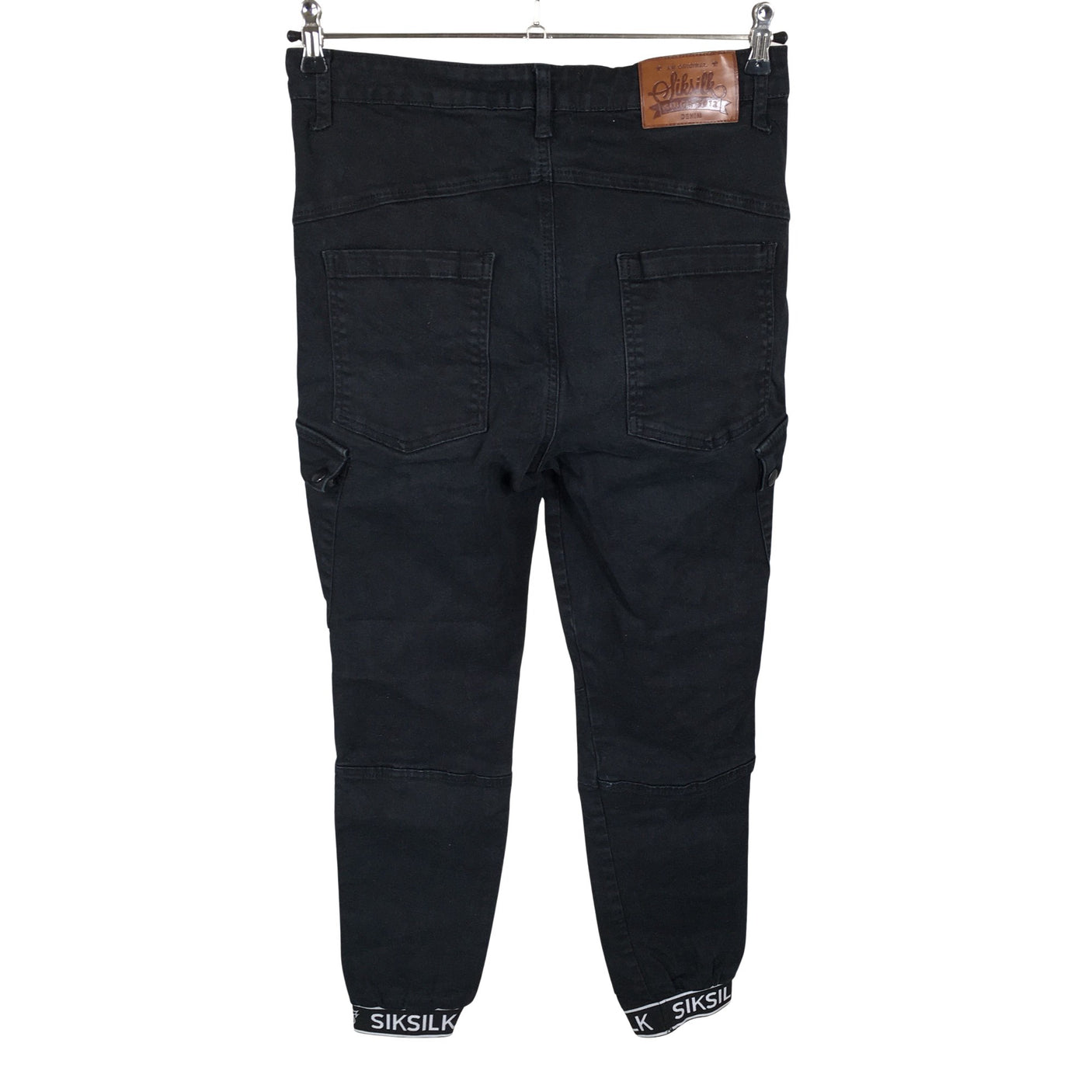 Unisex Siksilk - Cargo pants, size M - Black (2)